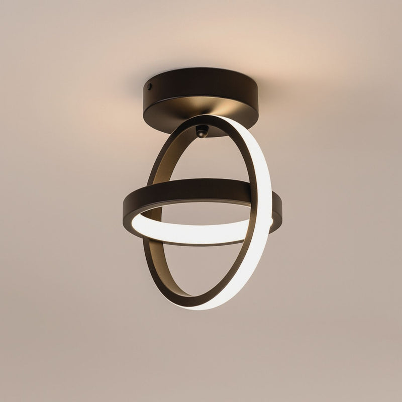 Architectural LED Ring Ceiling Light for Hallway and Living Room