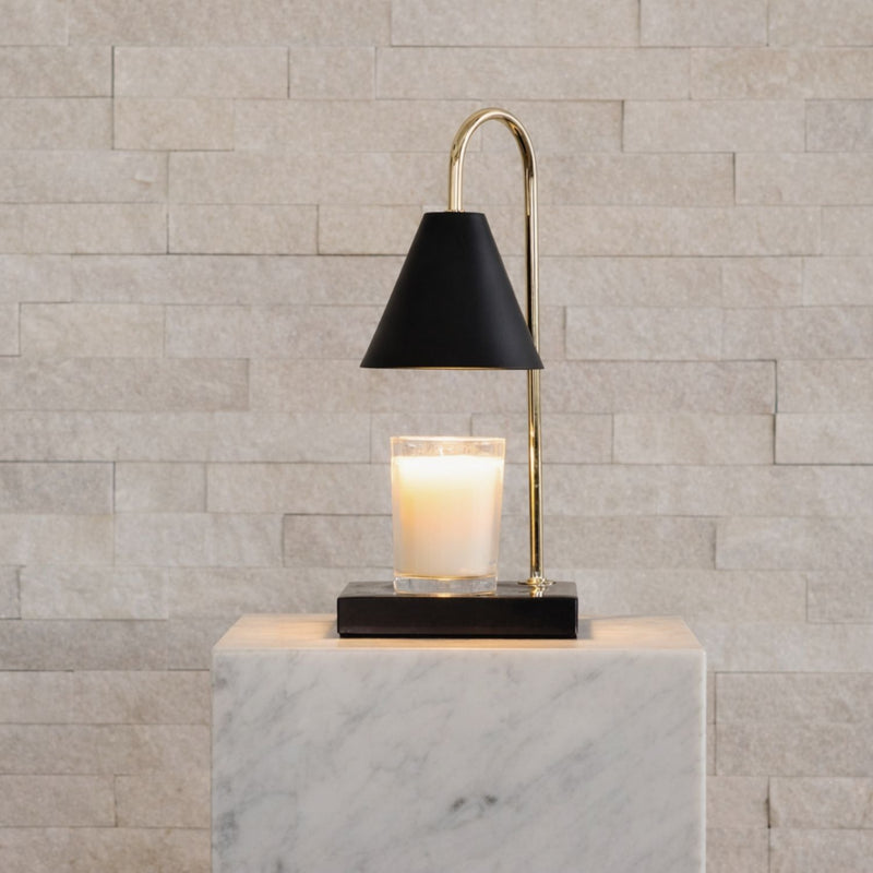 Arched Candle Warmer Lamp for Tabletop Use