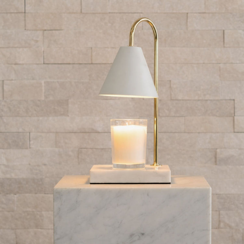 Arched Candle Warmer Lamp for Tabletop Use