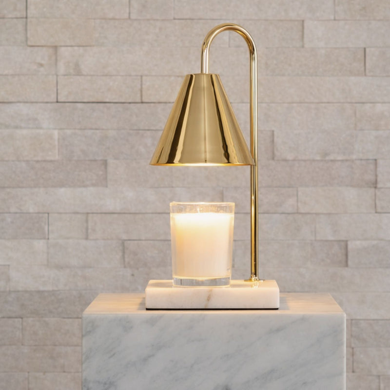 Arched Candle Warmer Lamp for Tabletop Use