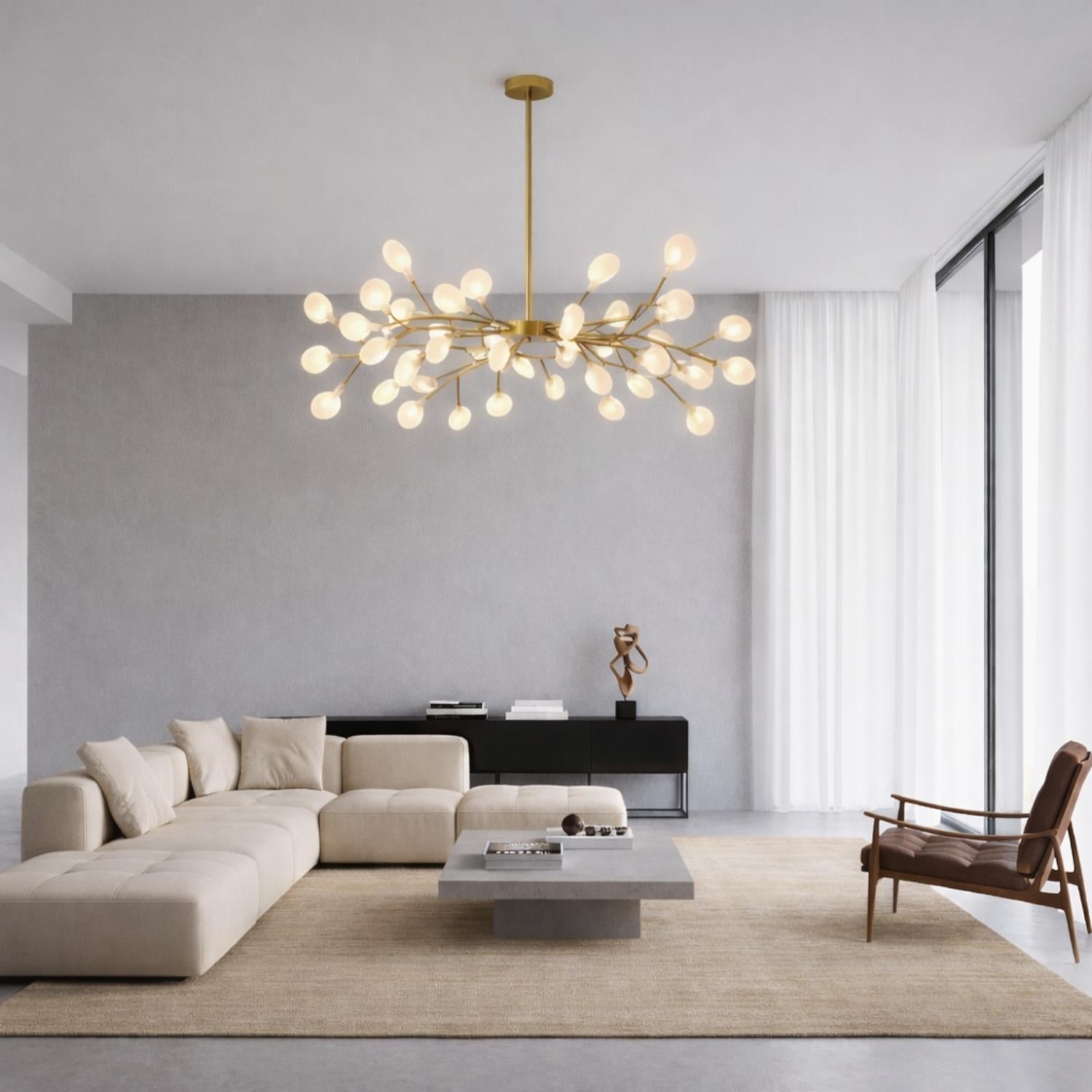 Branch Style Ceiling Fixture for Living Rooms