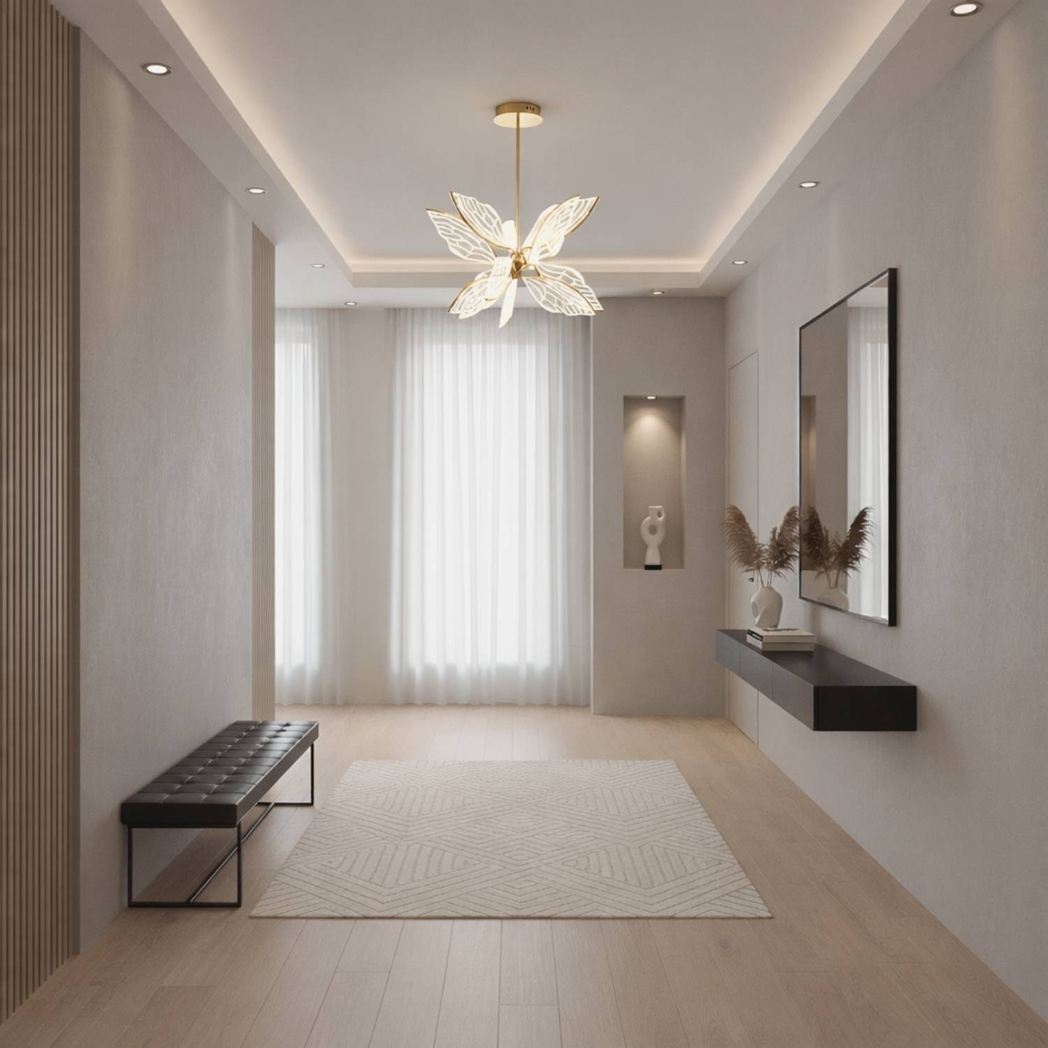 Decorative Pendant Light for Interior Circulation Areas