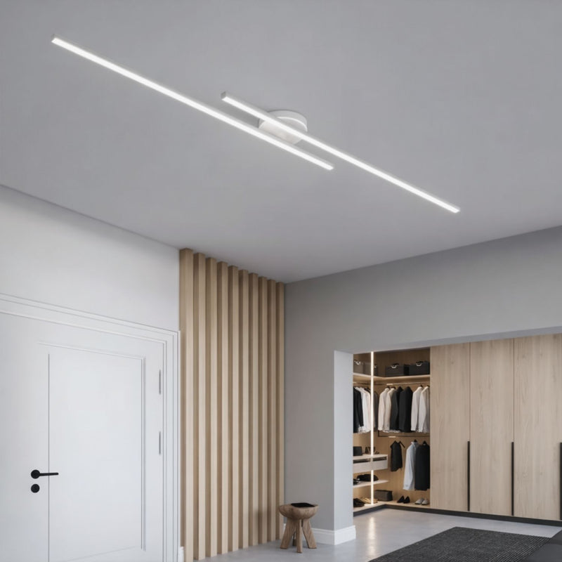 Contemporary Linear Integrated LED Ceiling Light