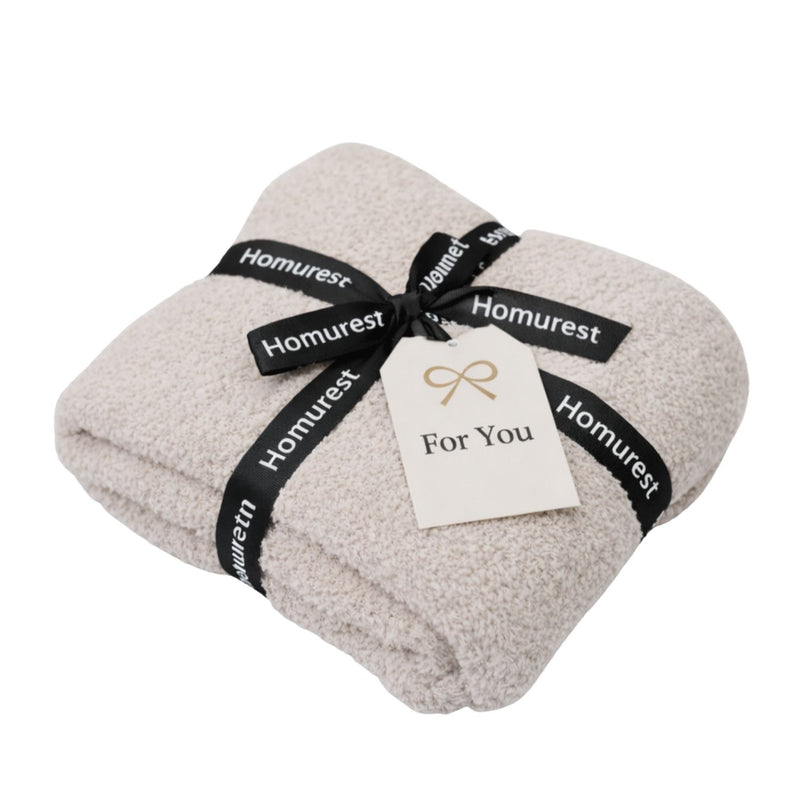 Cozy Knit Throw Blanket