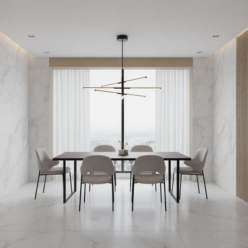 Crossbar Integrated LED Pendant Light