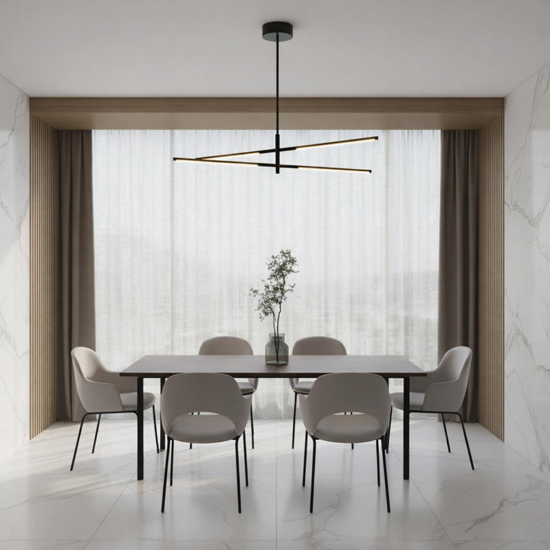 Crossbar Integrated LED Pendant Light