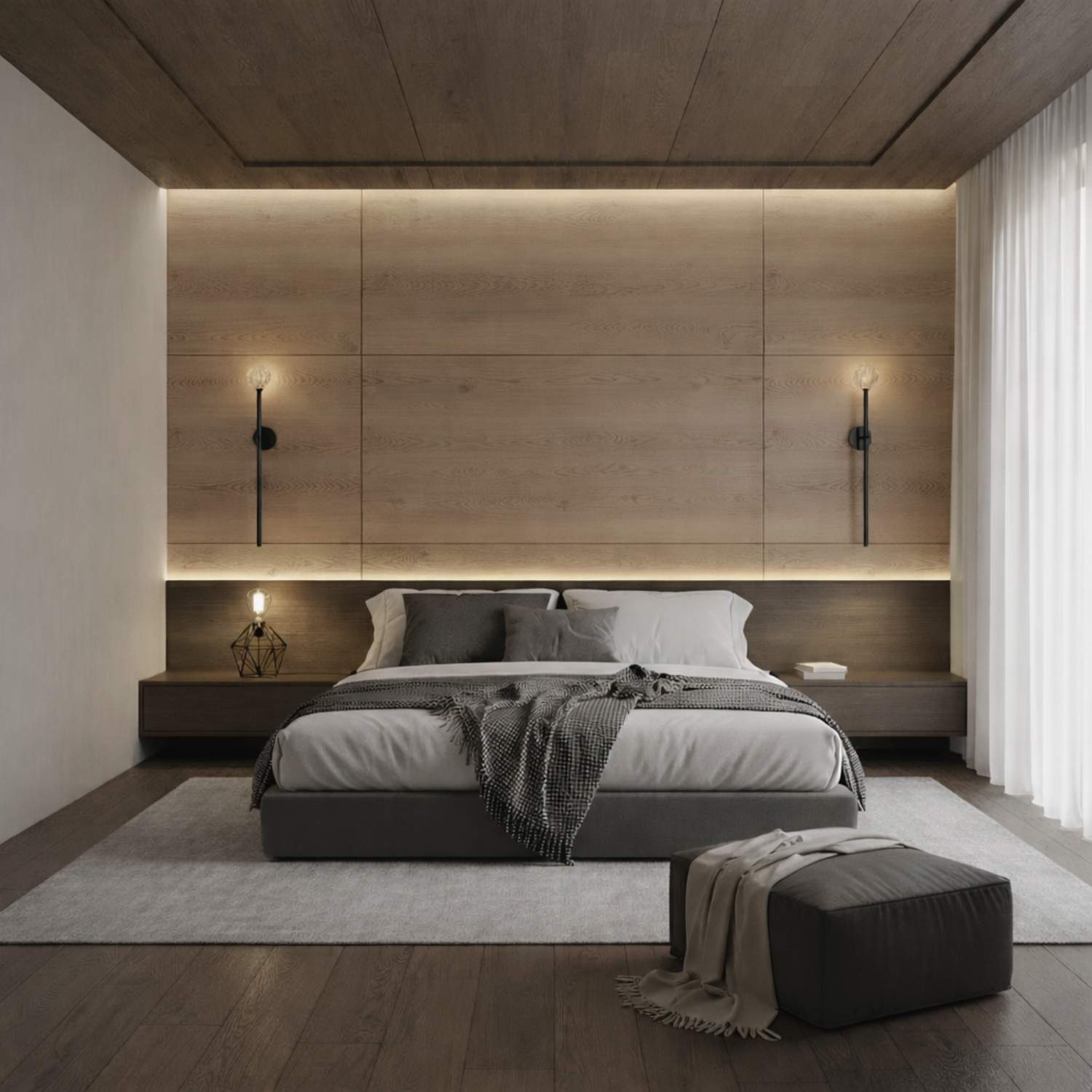 Wall Sconce with Crystal Globe Design