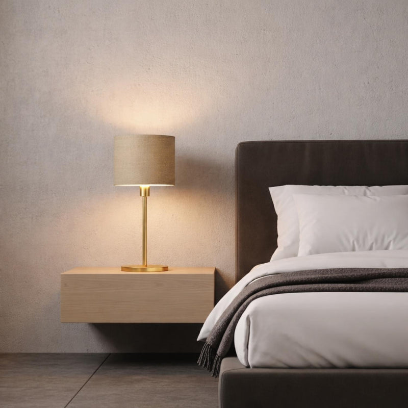 Modern Fabric Shade Table Lamp