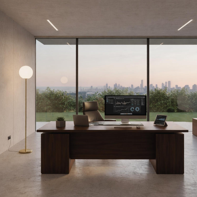 Modern Globe Standing Floor Lamp