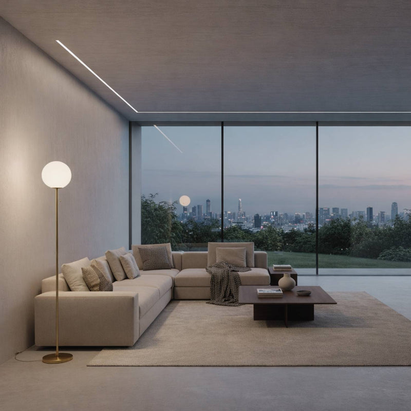 Modern Globe Standing Floor Lamp