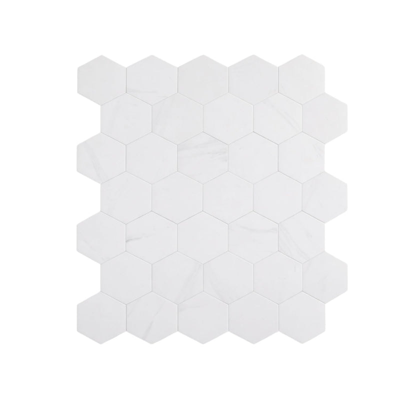 Hexagon Peel and Stick Wall Tiles