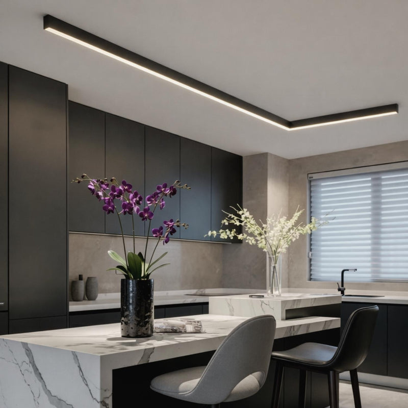 Modern Minimalist Linear LED Ceiling Light
