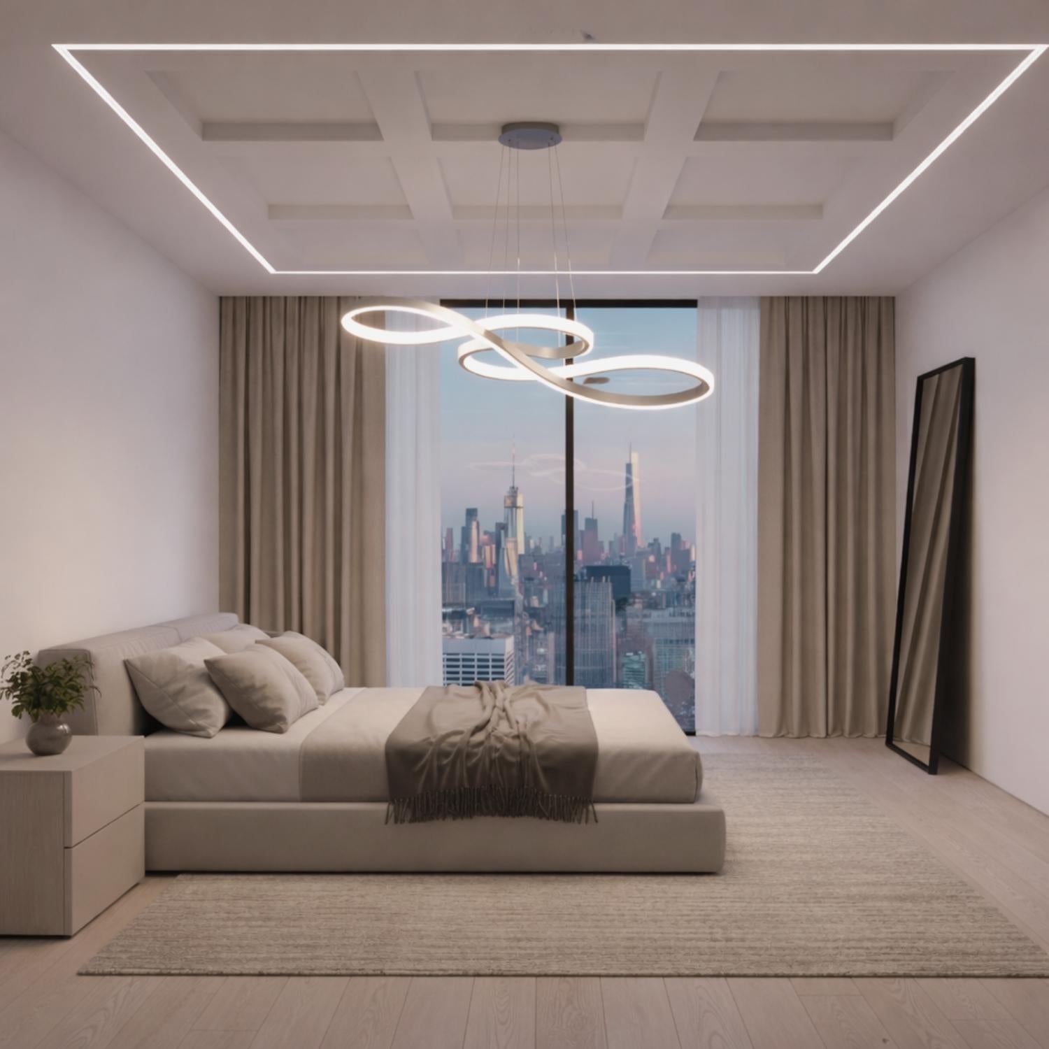 Balanced Lines for Bedroom Spaces