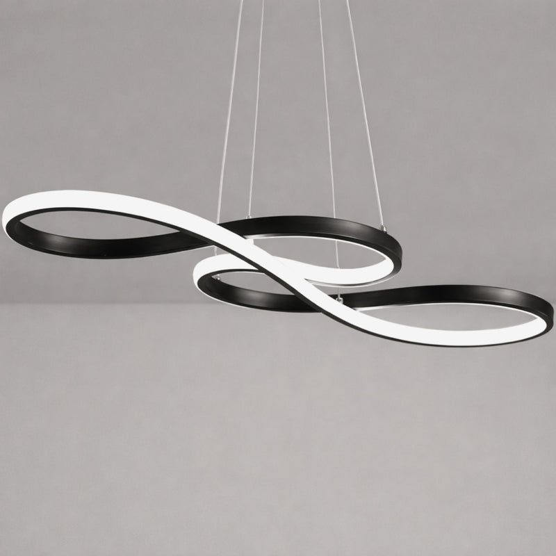 Modern Multi Loop Pendant Light with Integrated LED