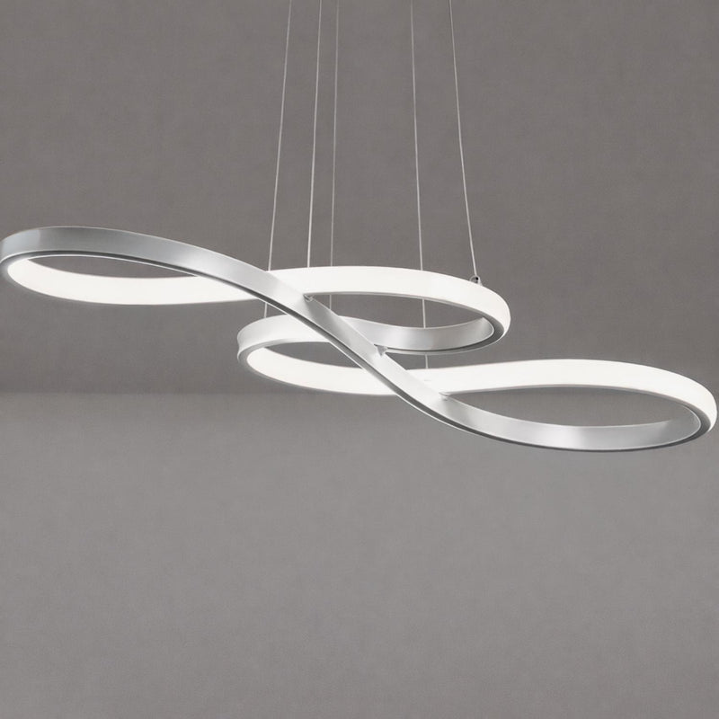 Modern Multi Loop Pendant Light with Integrated LED