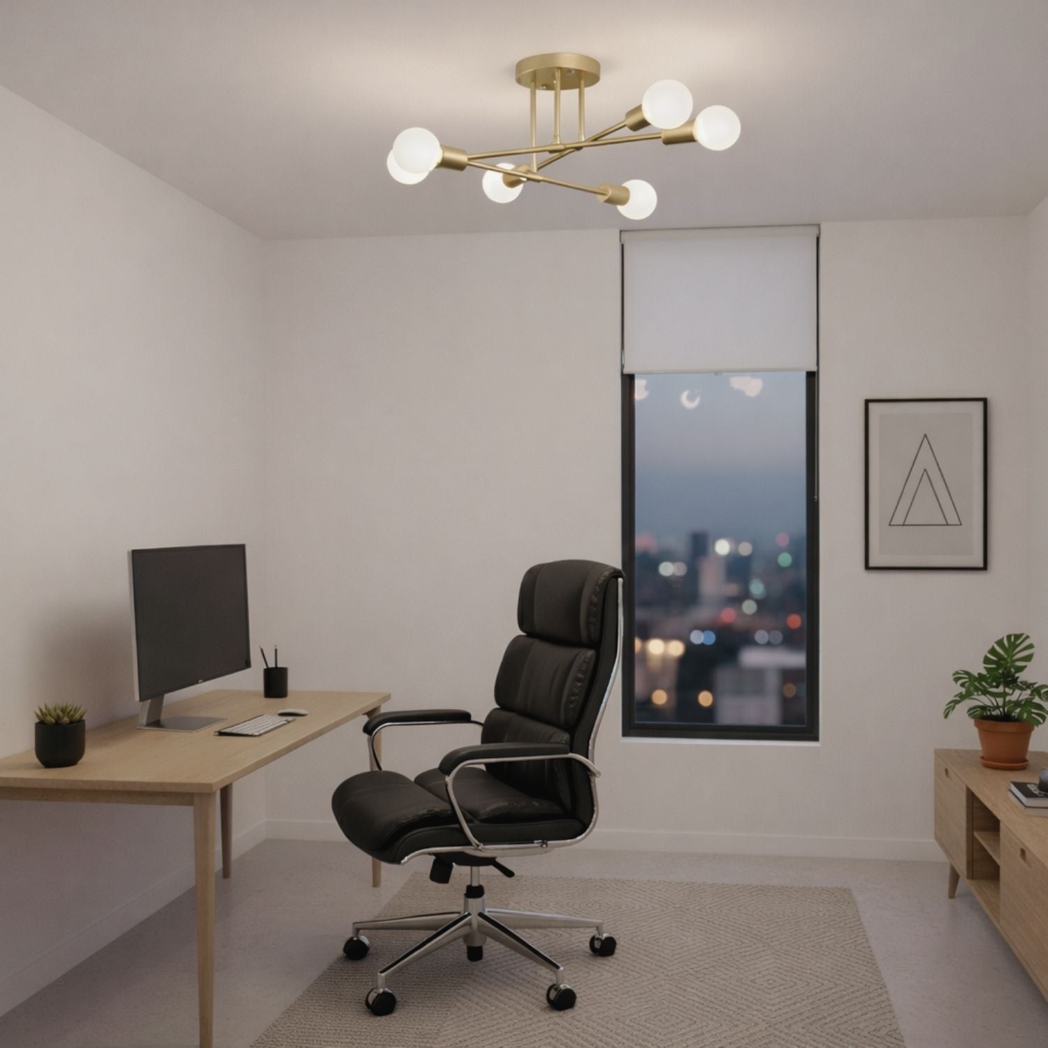 Structured Lighting for Home Offices