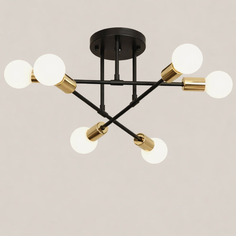 Modern Multi Arm Ceiling Light