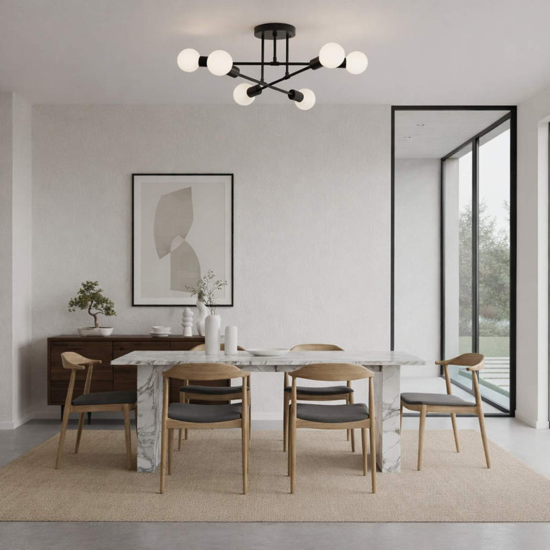 Modern Multi Arm Ceiling Light