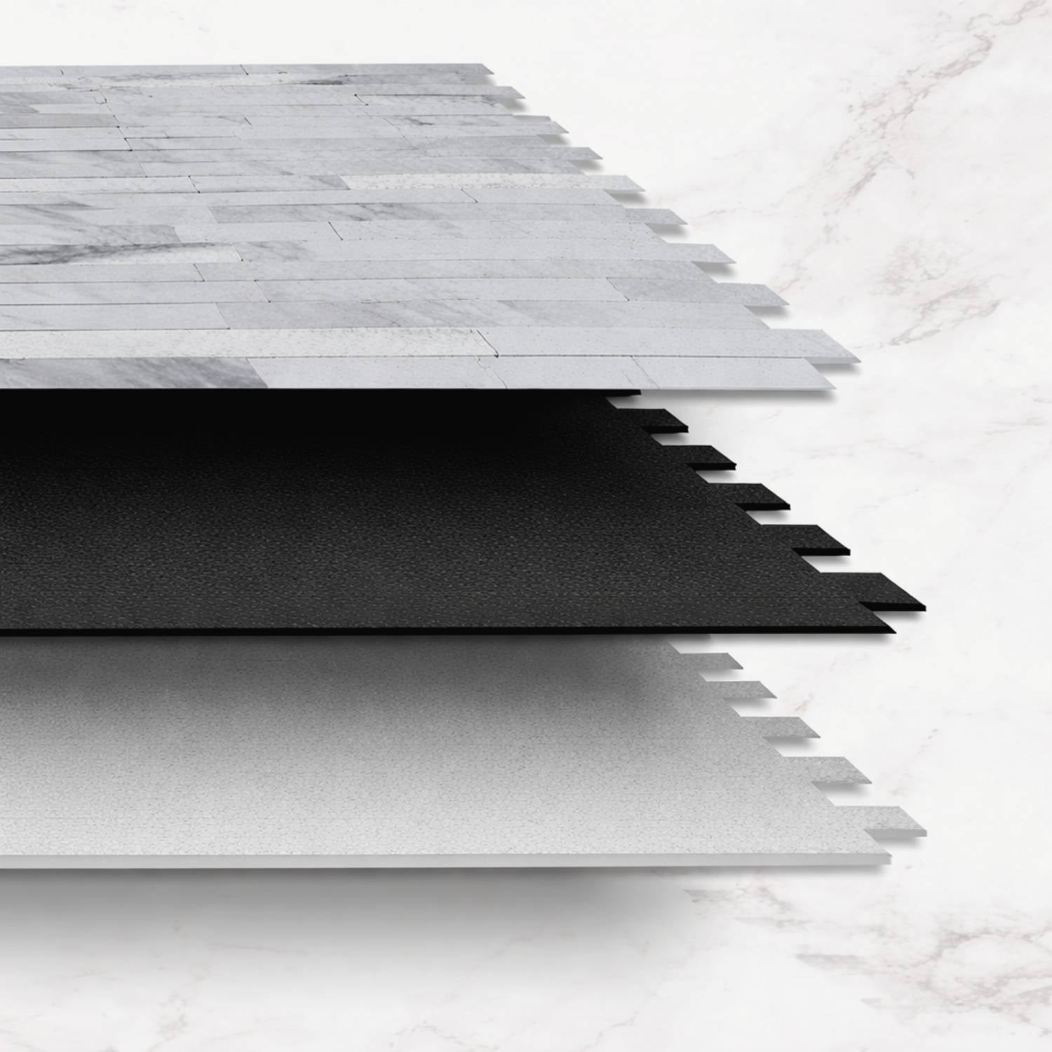 Layered Tile Construction