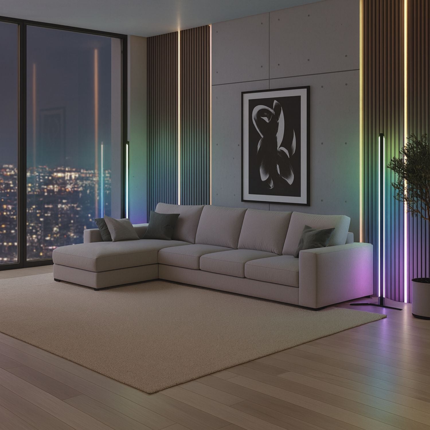 Ambient Lighting Designed for Contemporary Interiors
