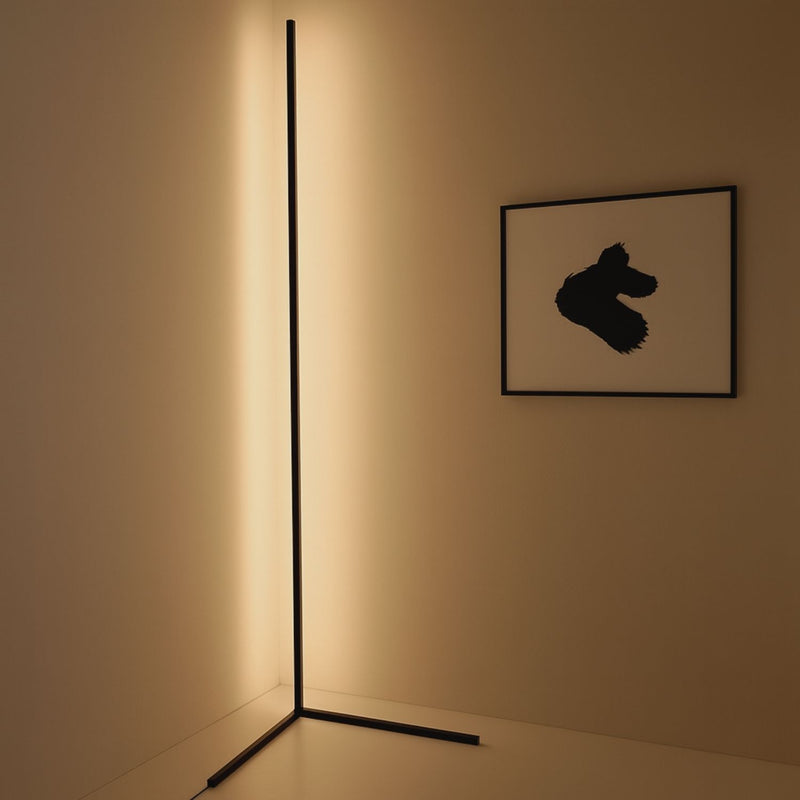 Modern RGB LED Upright Floor Lamp