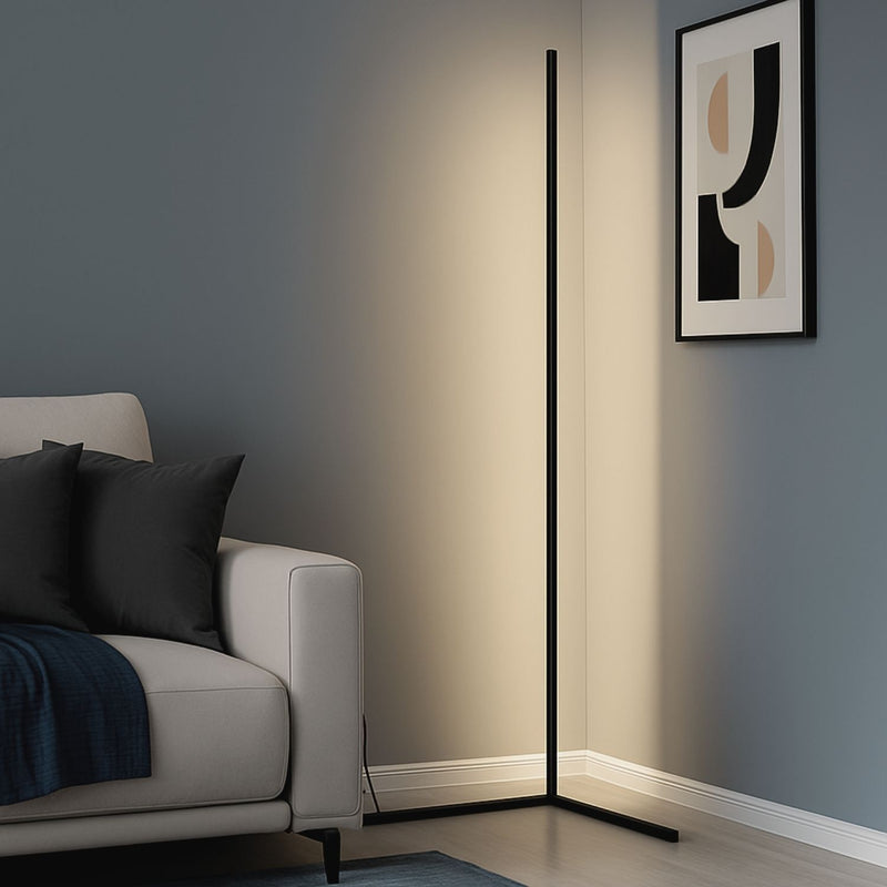 Modern RGB LED Upright Floor Lamp