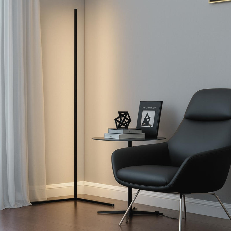 Modern RGB LED Upright Floor Lamp