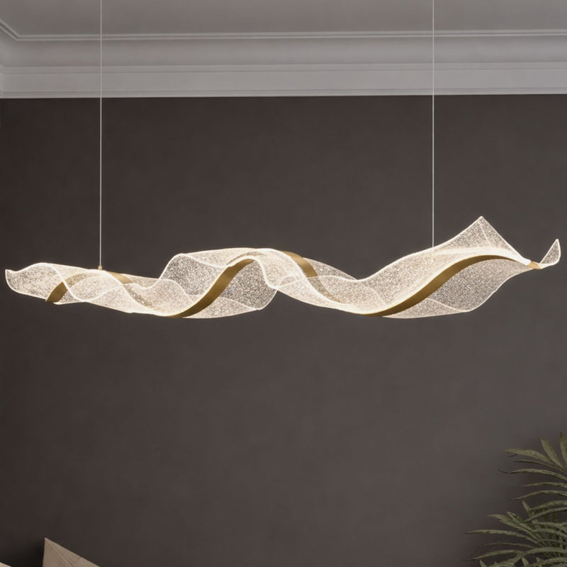 Modern LED Wave Pendant Light