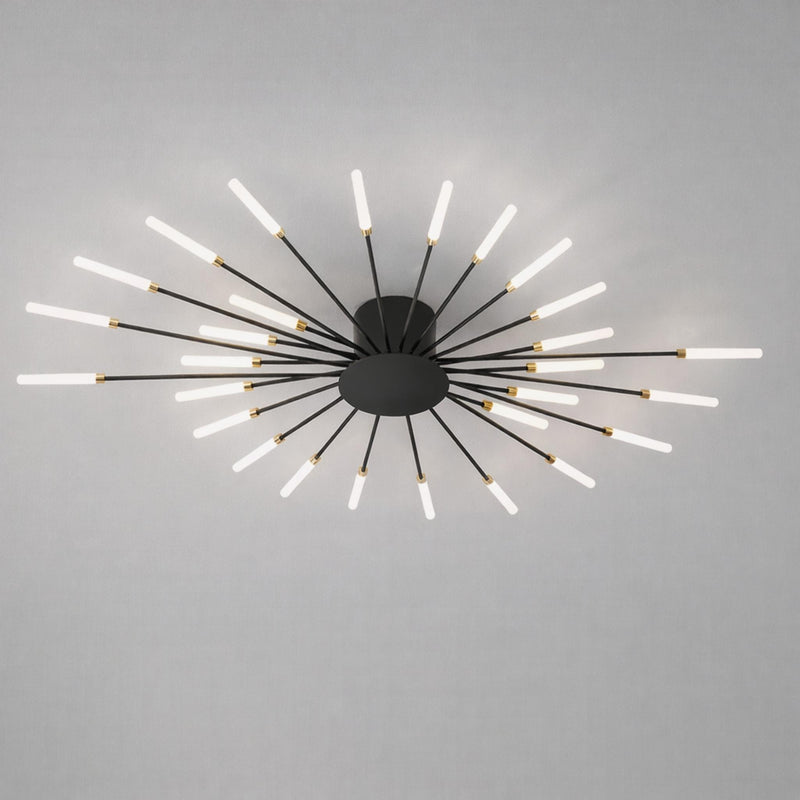 Modern LED Multi Arm Starburst Ceiling Light