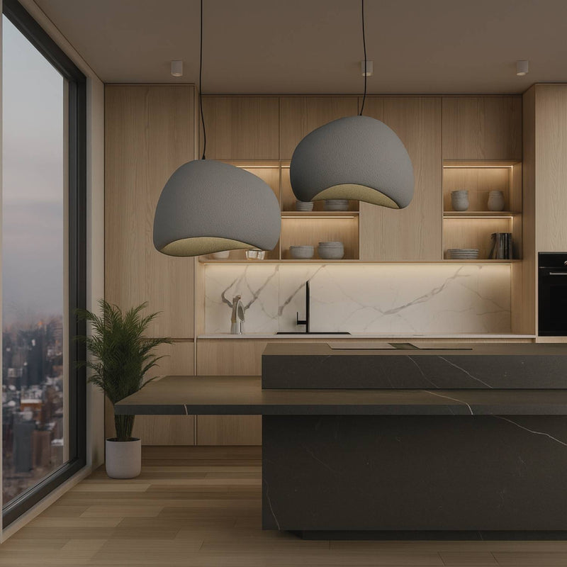 Nordic Wabi Sabi Bedroom and Living Room Pendant Light