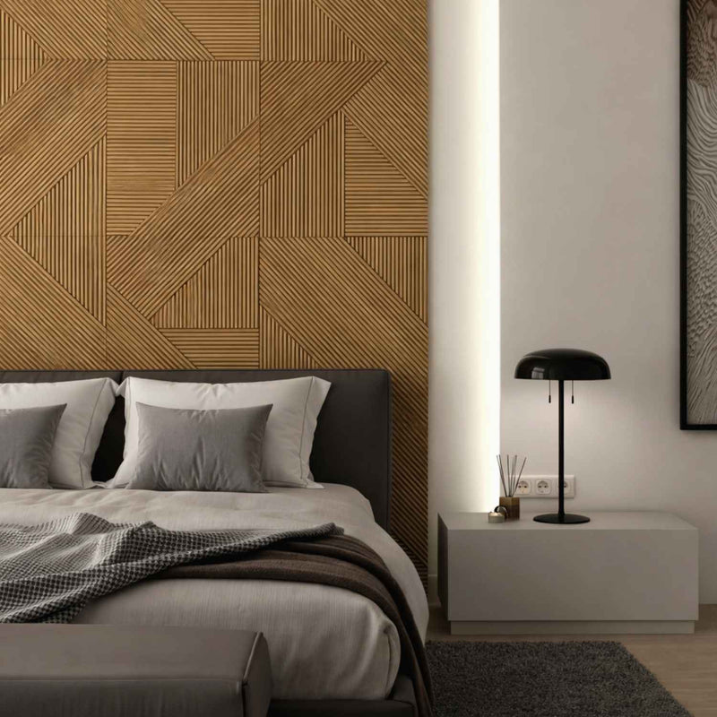 Modern Minimalistic Wooden Wall Panels for Interior Walls