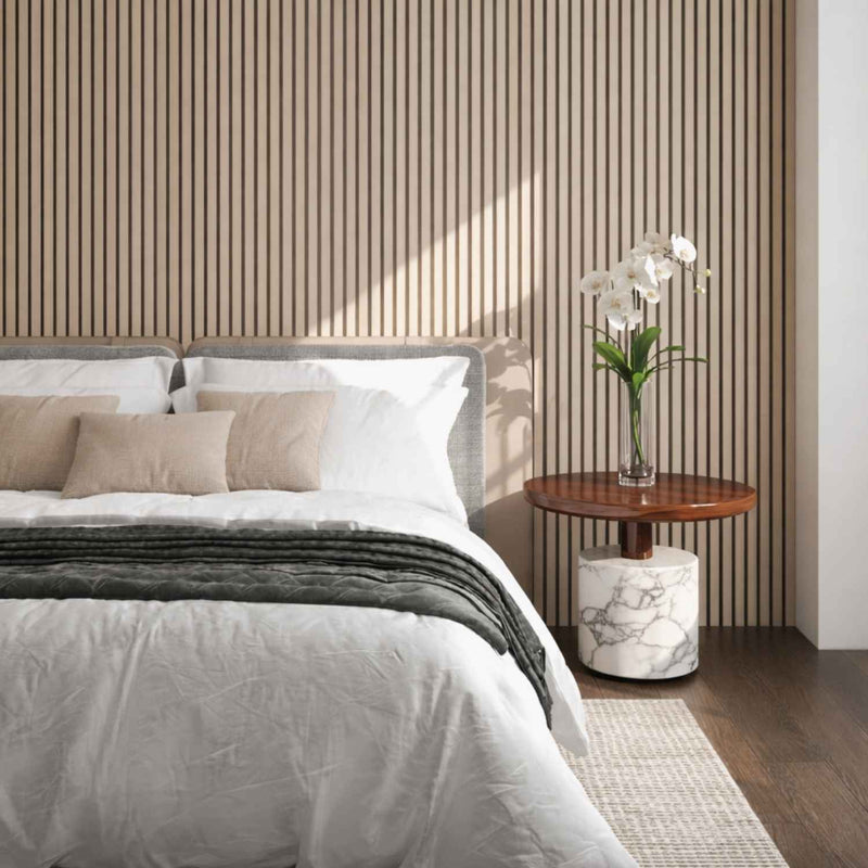Wood Slat Wall Panel Set for Interior Wall